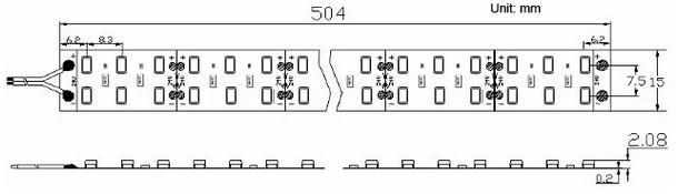 alibaba 5630 led light strip with 120 leds/m product-577-147