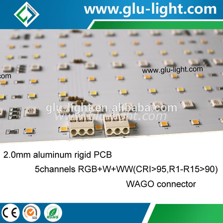 China OEM/custom UL full spectrum Ra95 bi color IP65 flexible led pads for video/TV