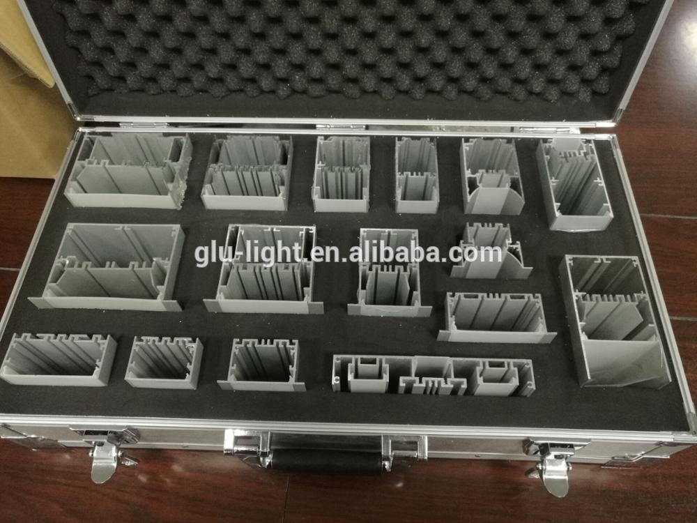 product-591-443 China Alu led channel with PC cover end cap mounting clips for the led strip light