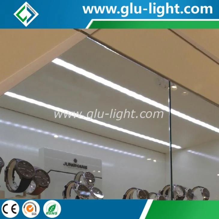 alu extrusion LED profile housing with pc cover and end caps
